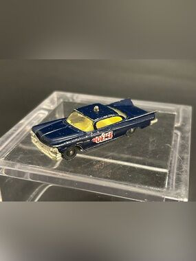 Vintage 1959 Husky Models #7 Buick Electra Police Car Die-Cast Toy